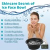 Face Bowl for Ice Bath, Portable ice face Bowl for