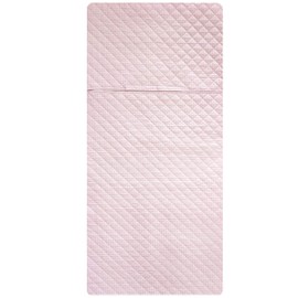 Panini Tessuti Children's Room Set, Sleeping Bag and Bag for Babies from 2 to 6 Years, 100% Cotton Quilted, Made in Italy (Nursery Set, Pink Square)