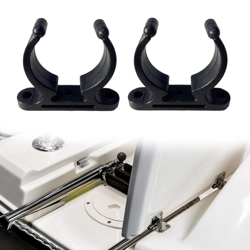 asdmm Marine Dive Ladder Storage Clip Brackets - Boat Nylon