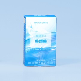 Doctor Check Healthy Dr. Check Two-Furday Sok&Sok Cabbage Fermentation Digestive Enzyme Dietary Fiber Vitamin U MMSC 60 tablets, 4 pieces / 닥터체크 투퍼데이 쏙앤쏙 양배추 발효 소화 효소 식이섬유 비타민U MMSC 60정, 4개