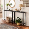 HOOBRO Narrow Console Table Entryway Small Sofa Side Display for