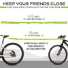 Cibi Bike Bungee Tow Rope - Heavy-Duty Uphill Cyclist Tow