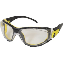 UCI SULU-F+ - Safety Spectacles Glasses with Soft Foam Seal - Clear Lens