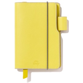 Iroha Publishing LSLN-M-01 Monthly Notebook, Mini, A6 Transformation, SUNNY Light Note Book, Free Monthly Yellow