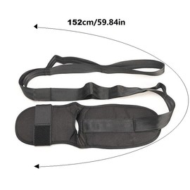 Yoga Flexibility Stretch Band Leg Fascia Stretcher Strap Ballet Gym Trainer Leg Stretcher for Plantar Fasciitis Stretch Loops for Hamstring, Multi-Loop Leg Stretcher Band