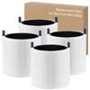 4 Pack Mini Max Air Filter Replacement, FMINI Filter Compatible
