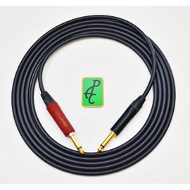 18 ft Mogami 2524 SILENT Instrument Cable 1/4" Neutrik TS ST - ST