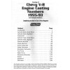 Catalog of Chevy V-8 Engine Casting Numbers 1955-1993 and Stamped