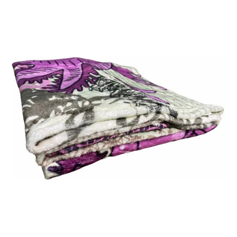 jjb Frazada Ajolote Cobija Billete 50 Tela Polar Suave 105x160cm