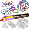 NEON FUN 100 Arm Glow Sticks | 8 Colours Mix