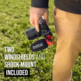 Rode R?DE VideoMicro II Ultra-Compact On-Camera Shotgun Microphone for Recording Audio with a Camera or Mobile Device