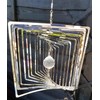Stainless Steel Wind Spinner - 3D Mobile - Square Spinner