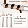 AFDD 1.2in Long Hair Curling Barrel Attachment Compatible with Shark