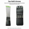 Quiver Arrow Bag Retro Metal Snap Buckle Design Leather Microfiber
