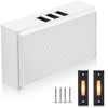 Wired Doorbell Chime with 2 Lighted Push Buttons, 16V 10VA