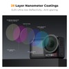 K&F Concept 6-pack Snap-on Filters for DJI OSMO Action 3/4/5