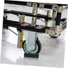 LALAFINA 4pcs Caster Fixing Pads Furniture Leg Protectors Bed Stoppers