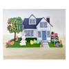 Roeda Brighten Your Life 14787w White Easter Bunny with Plaid