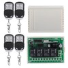 Multi Function 4 Way Remote Control Switch Wireless Relay Switch