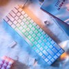 XVX White Key Cap - Crystal Jelly Key Cap,136 Keys