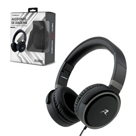 Redlemon Audífonos Alámbricos Tipo Diadema Plegables con Aislamiento de Ruido Externo, Sonido High Definition, Manos Libres, Cable Auxiliar 3.5mm