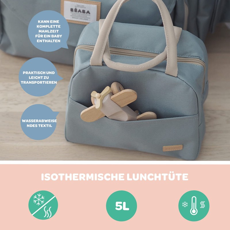 Béaba, Insulated Lunch Bag for Baby Kids Meals Lunch Box