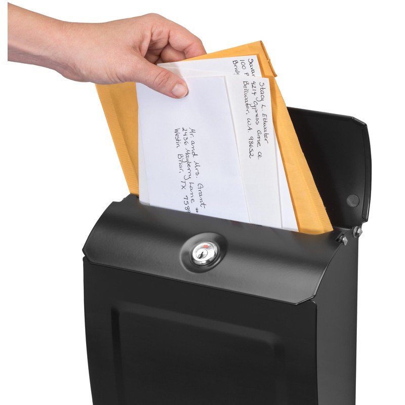 Architectural Mailboxes Aspen™ Locking, Vertical Wall-Mounted Mailbox for Outside, Modern