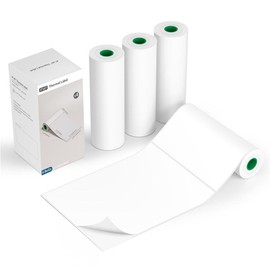 JADENS US Letter Size 8.5''×11'' Quick-Dry Folded Thermal Paper, 200 Sheets, Multipurpose Thermal Paper for Office, Contract:_US Letter 100 Sheet