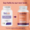 Bestvite L-proline 500mg 240 Cpsulas Veganas