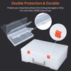 Photo Storage Box 4x6, 18 Inner Extra Large Organizer Acid-Free