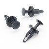 VVO Fasteners Plastic Front Grille or Slam Panel Clip, Black