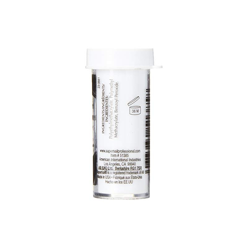 Super Nail Super Nail Supernail French Acrylic Clear Powder -