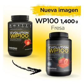 Evolution Wp100 Bote De 1400 G - 0 Carbs Y 0 Grasas Sabor Fresa