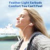 iMangoo USB C Headphones Wired Earbuds 90° Angled for Apple