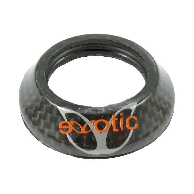 eXotic Carbon Conical Headset Spacer 10mm height, 1.1/8 inch steerer