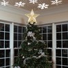 Christmas Tree Topper Lighted Star [Gold],3D Hollow Sparkling Star Christmas