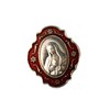 Rosary Case with Red Enamel Our Lady Of Guadalupe Rosary