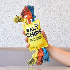 Dog Rope Toy with Squeaker Dog Squeaky Toys for Aggressive Chewers Pet Chew Toys Heavy Duty Dog Rope Toys Tough Twisted Rope Toy Interactive Dog Toys for Small, Medium, Large Dogs, Yellow