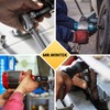 Mr.wintek 5 Piece Impact Socket Adapter Set and Reducer Set,