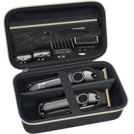 Estuche Compatible con Novah, Ufree, KIKIDO, GLAKER, FADEKING, GSKY, Romanda, cortapelos Profesionales, Recortadora de Barba, Cuidado Personal, Almacenamiento