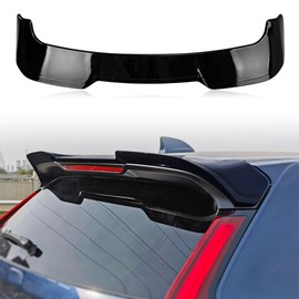 Rolling Gears Rear Spoiler Compatible with 2023-2025 Honda CR-V Roof Spoiler, Gloss Black Rear Window Spoiler Exterior Body Kit