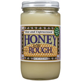 Moorland Honey In The Rough Honey, 16 oz