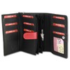 XXL ladies’ leather purse / wallet Red