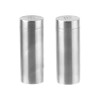 Chef Inox Stainless Steel Cylinder Shape Salt and Pepper Shaker,