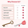 Radar Key for Disabled Toilets UK, Disabled Toilet Key, Red,