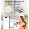 Fingerprint Door Lock, Smart Fingerprint Door Knob with Lock, Biometric