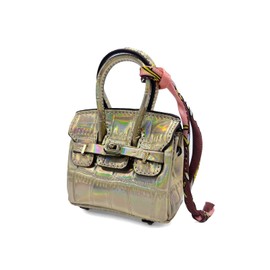 LAOYEFACAI Mini Bag Charm Cute Leather Keyring Handbag Charm Perfect for Women Cute Headphone Bag for Money Gifts for Women, js, Unit size