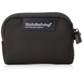 Manhattan Portage COIN PURSE CORDURA BALLISTIC VER.2 Black Label Genuine Pouch, Black