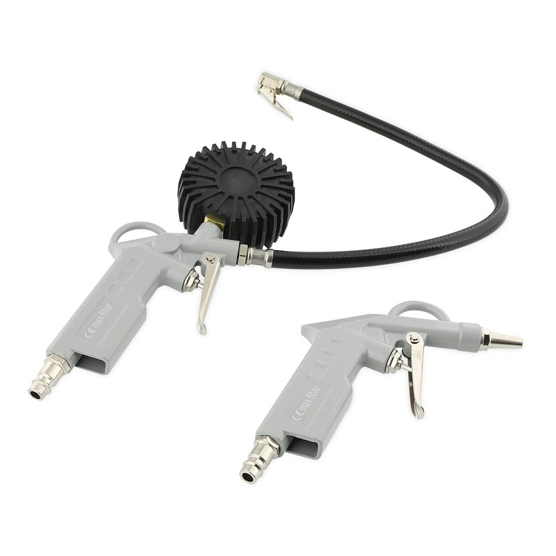 ABAC G-813 6-Piece Compressor Accessory Set, Includes Tyre Inflator with