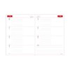 Daigo E1339 2025 Appointment Weekly B5 Planner, 1 Week, Black,